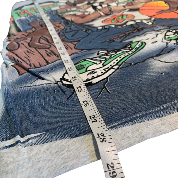 VINTAGE | ‘96 Single Stitch Totally Bad‎ Taz Tee - Sz Medium - Picture 9 of 9